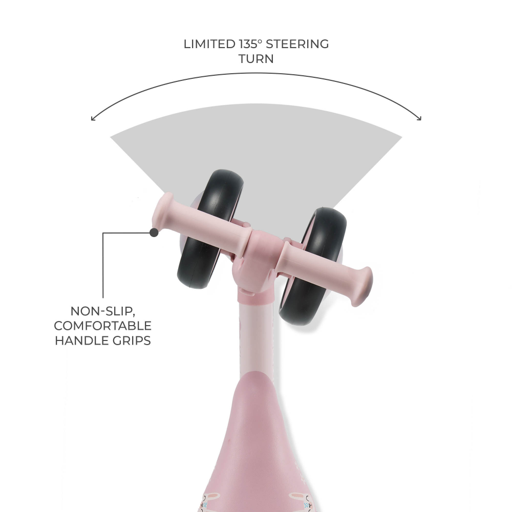Kinderkraft Cutie Flash Pink - Primul Ride On - imagine 6