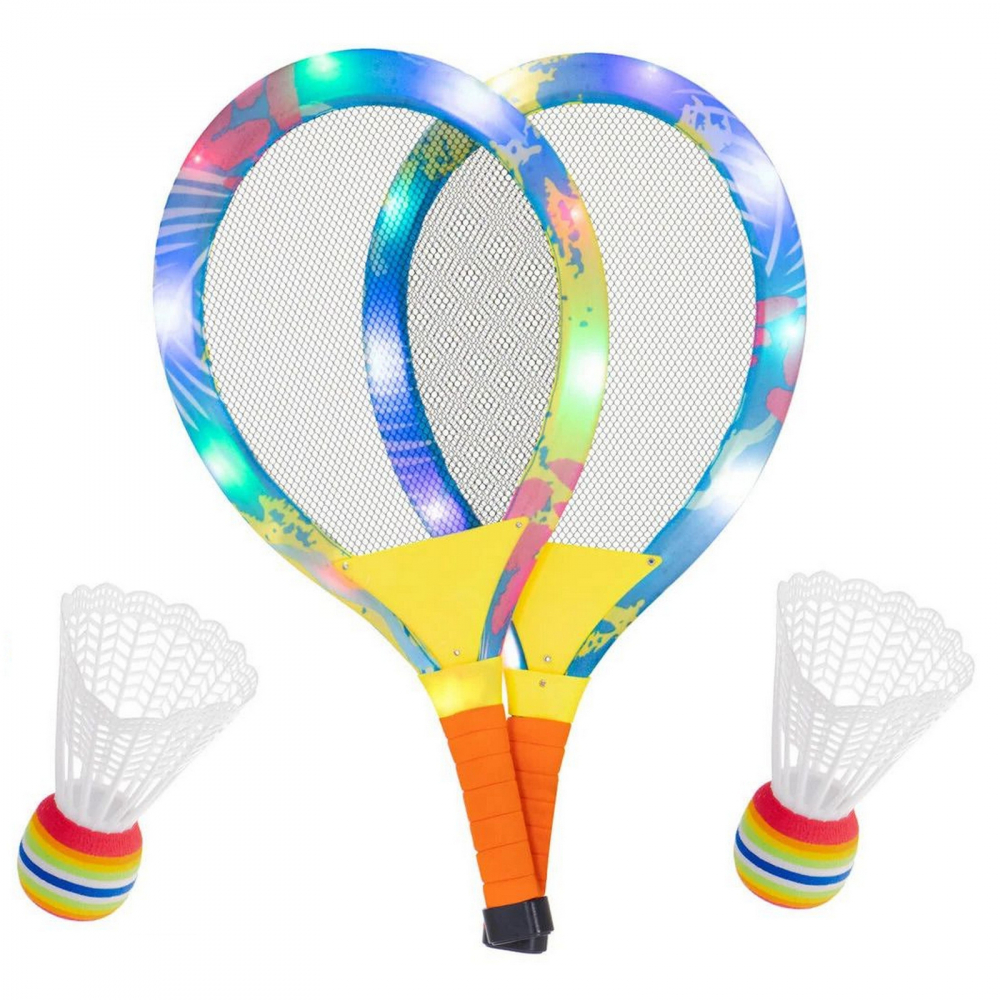 Set Badminton LED Sfera Zabawek | Joc de Noapte - imagine 7