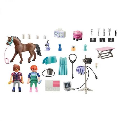 Playmobil Veterinar Caluti - Îngrijire creativă - imagine 4