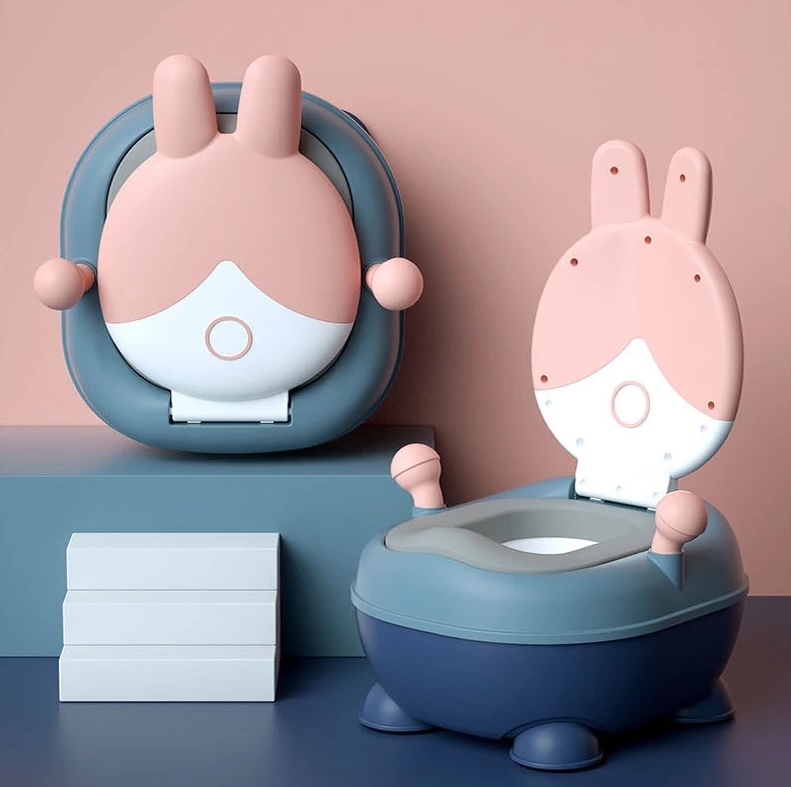 Olita Little Mom Rabbit Pink, cu spatar ergonomic 2in1 - imagine 2