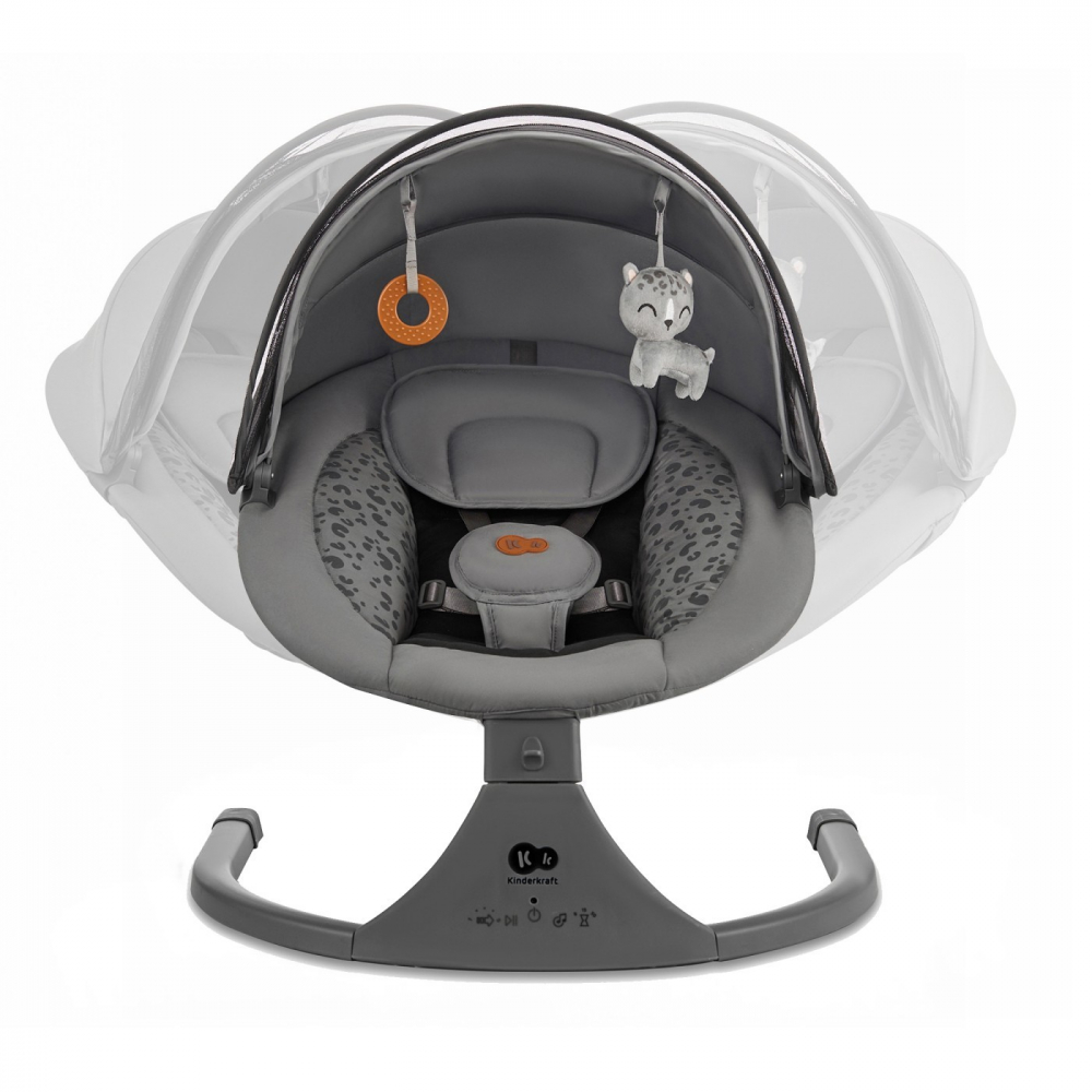 Leagan Electric Kinderkraft Lumi 2, Relaxare 2-in-1 - imagine 3