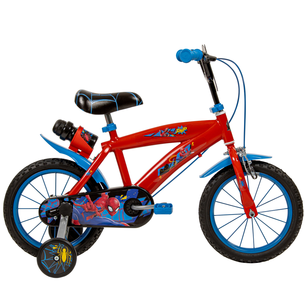 Bicicleta Huffy Spiderman 14" 4-6 ani - imagine 9