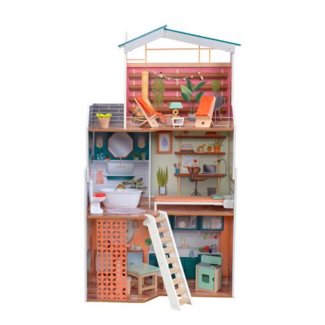 Casuta din lemn pentru papusi Marlow Kidkraft - imagine 19