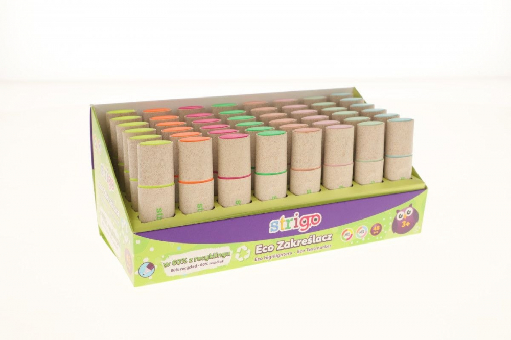 Evidentiator Strigo Hi-Text, 48 Culori, Display Eco