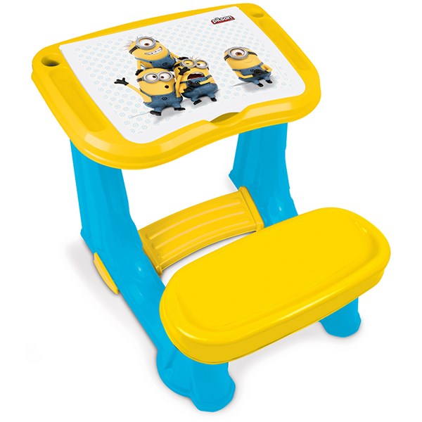 Măsuță Pupitru Copii Minions Pilsan | Activități Creative - imagine 2