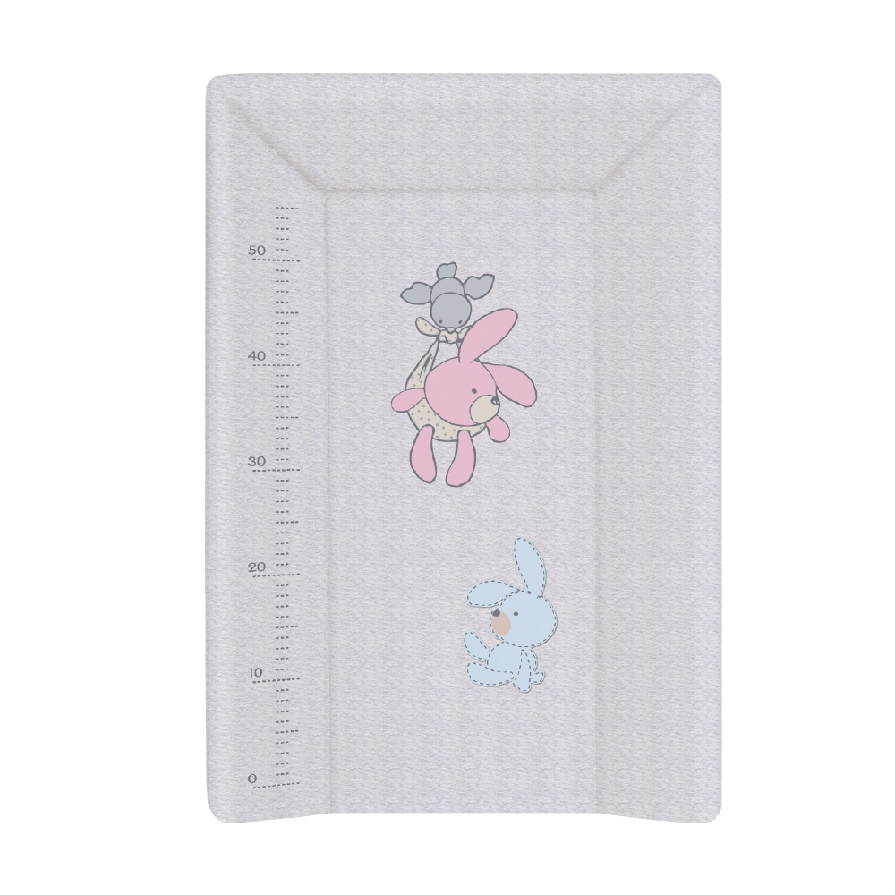 Saltea infasat Ceba Bunny Pink 70x50 cm - imagine 2