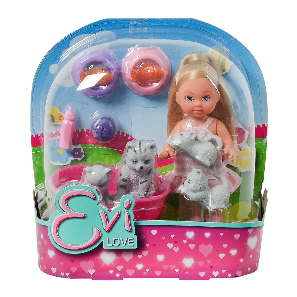 Set Evi Love cu Papusă și Animăluțe de Companie
