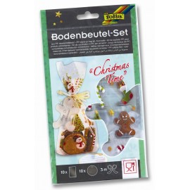 Set 10 Pungute Decorate Craciun Folia - imagine 3