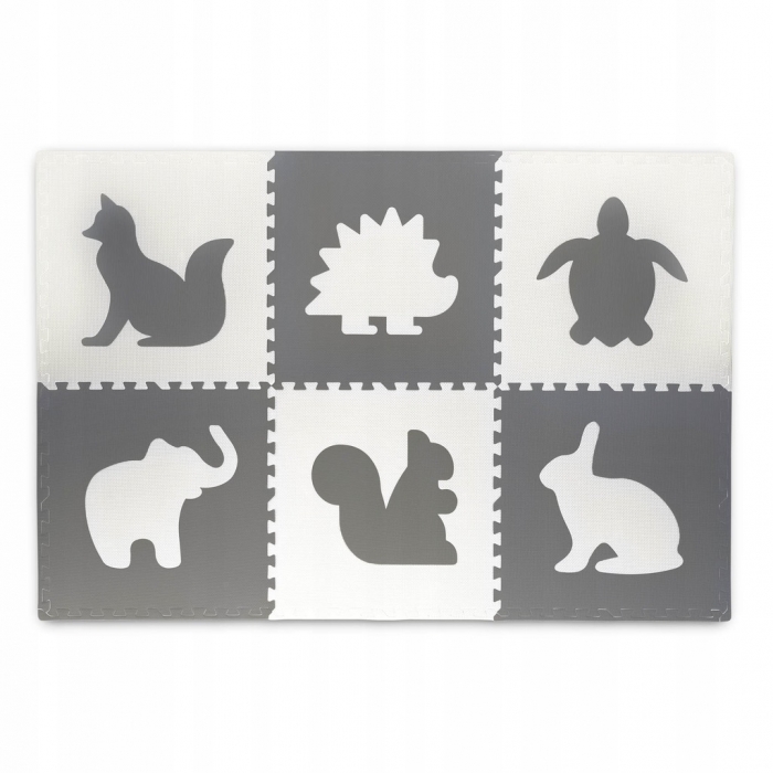 Saltea joaca Ricokids 180x120 cm cu animalute - imagine 4