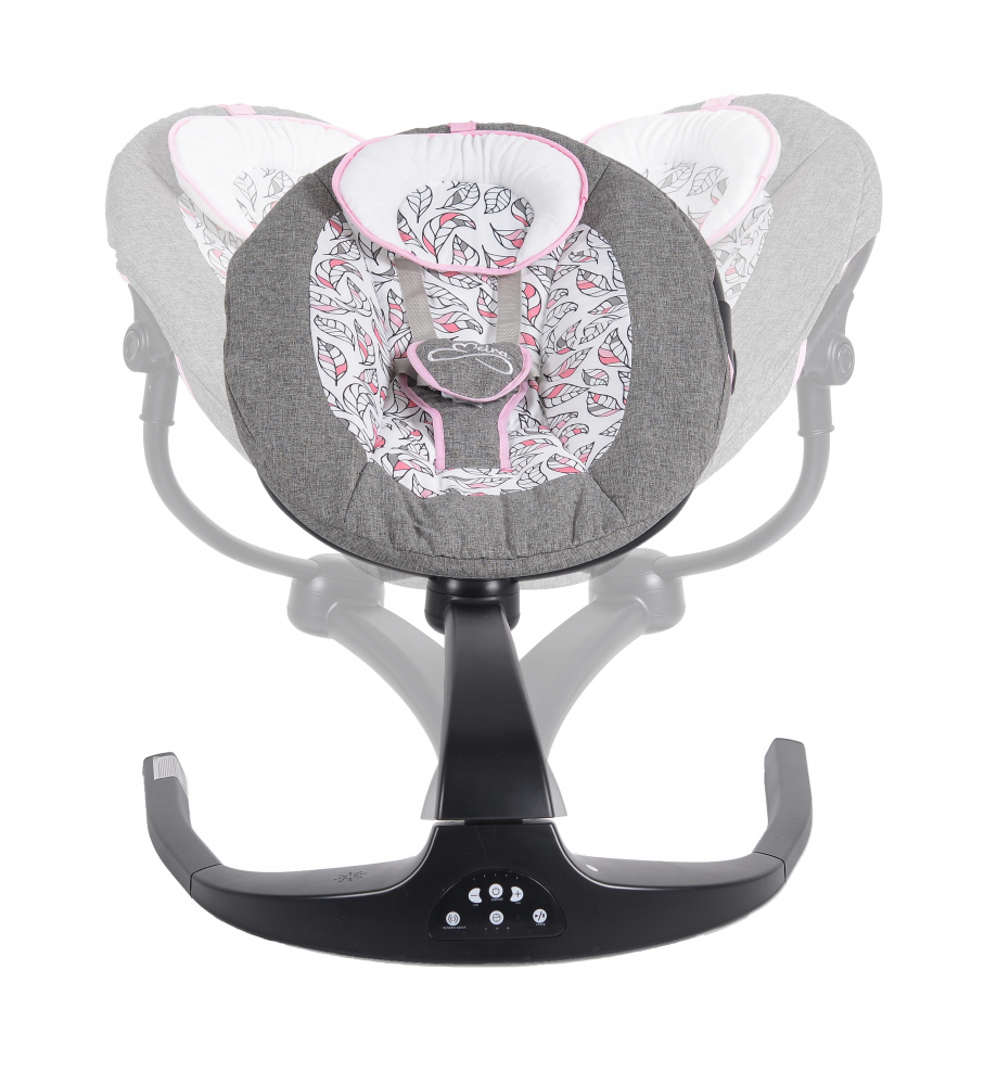 Leagan electric Cangaroo Meira Pink cu telecomandă - imagine 7