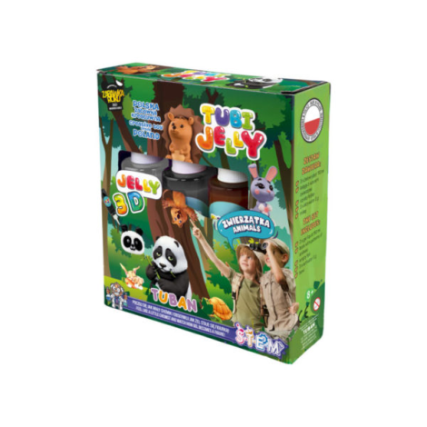 Set Tubi Jelly 3 Culori Animale Creativ