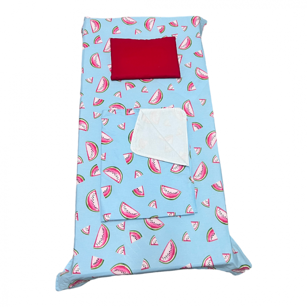 Set 3 piese Paturica Cearsaf Pepene Rosu Deseda