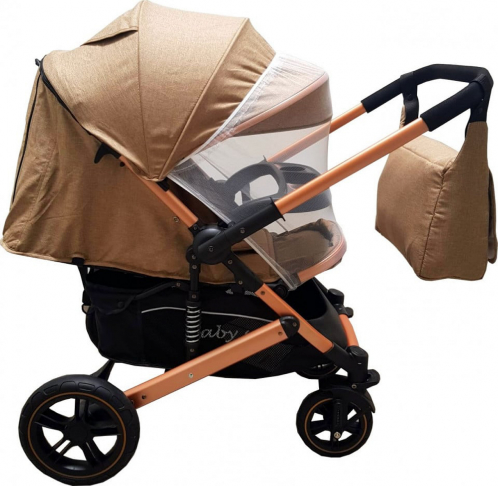 Baby Care Pro 512 - Carucior Premium Maro Gold