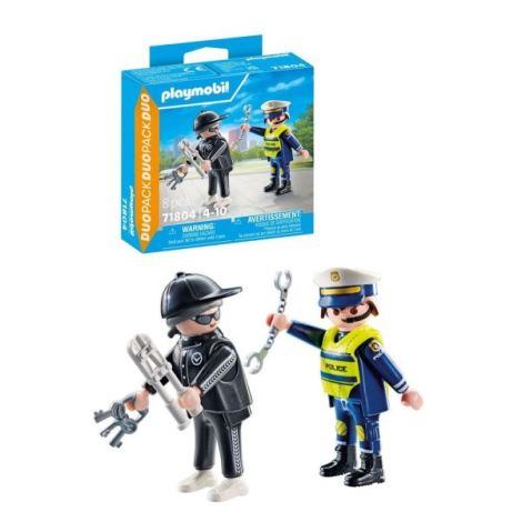 Playmobil Politist și Hot - Aventură în Joc