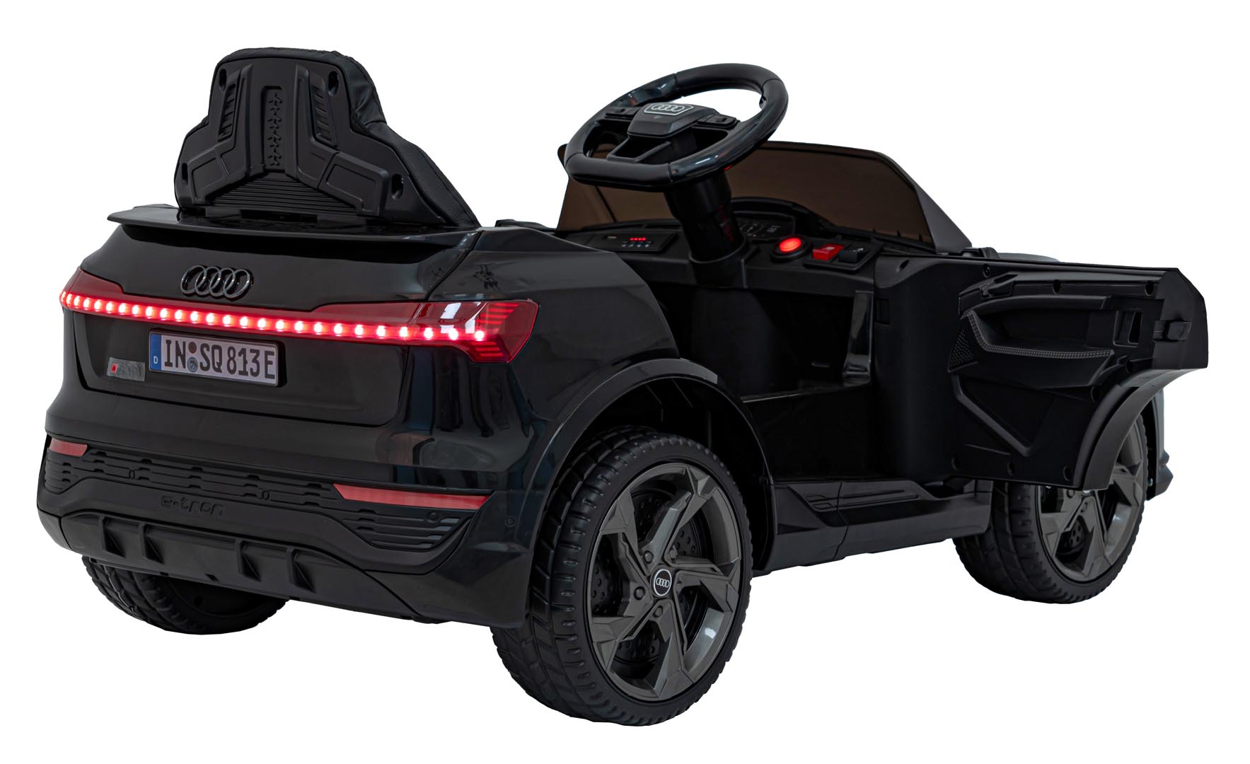 Masinuta Electrica Audi SQ8 12V Negru | Autokids.ro - imagine 8