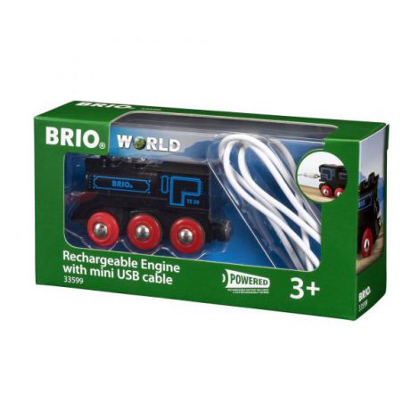 Locomotiva Reincarcabila Brio 33599 cu USB