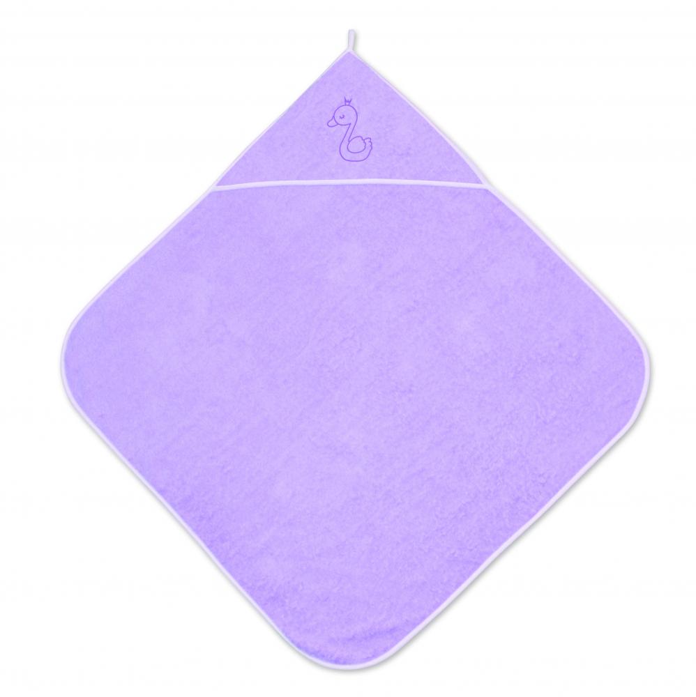 Prosop bebe cu gluga Lorelli Violet, 80x80 cm