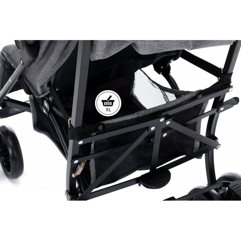 Carucior Sport Fillikid Grey Melange Compact - imagine 3