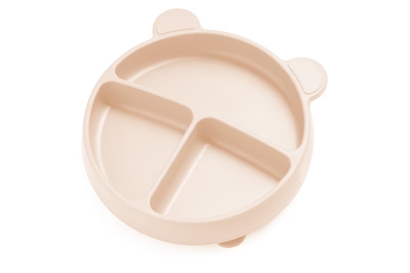 Kidnort Farfurie Silicon 3 Compartimente cu Ventuza - imagine 2