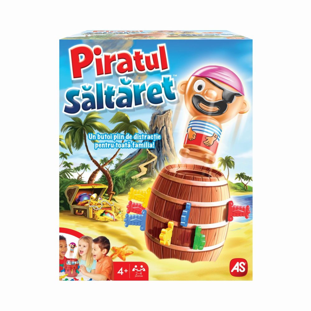 Piratul Saltaret AS | Joc Familie Suspans