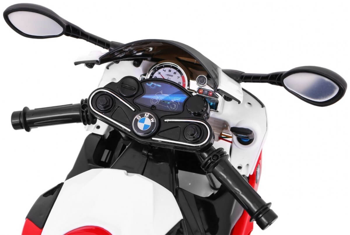 Motocicleta Electrică BMW S1000RR Roșu pentru Copii - imagine 10