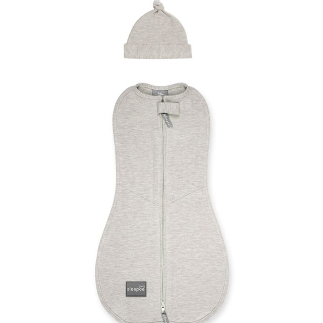 Swaddle + Caciulita Nor Pufos Bej | Sleepee First Step - imagine 4