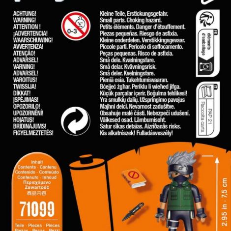 Playmobil Kakashi - Aventura Ninja Acasă - imagine 4