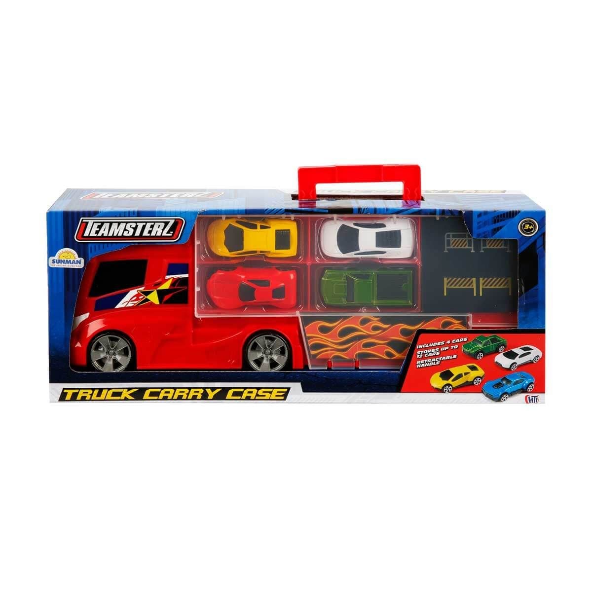 Transportor Teamsterz cu 4 Mașinuțe