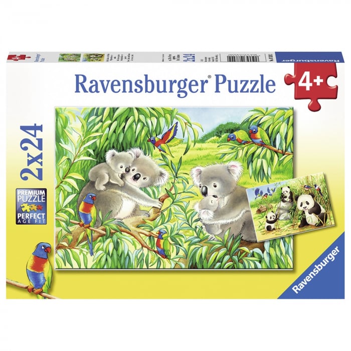 Puzzle Ravensburger Koala Panda | Educativ și Distractiv