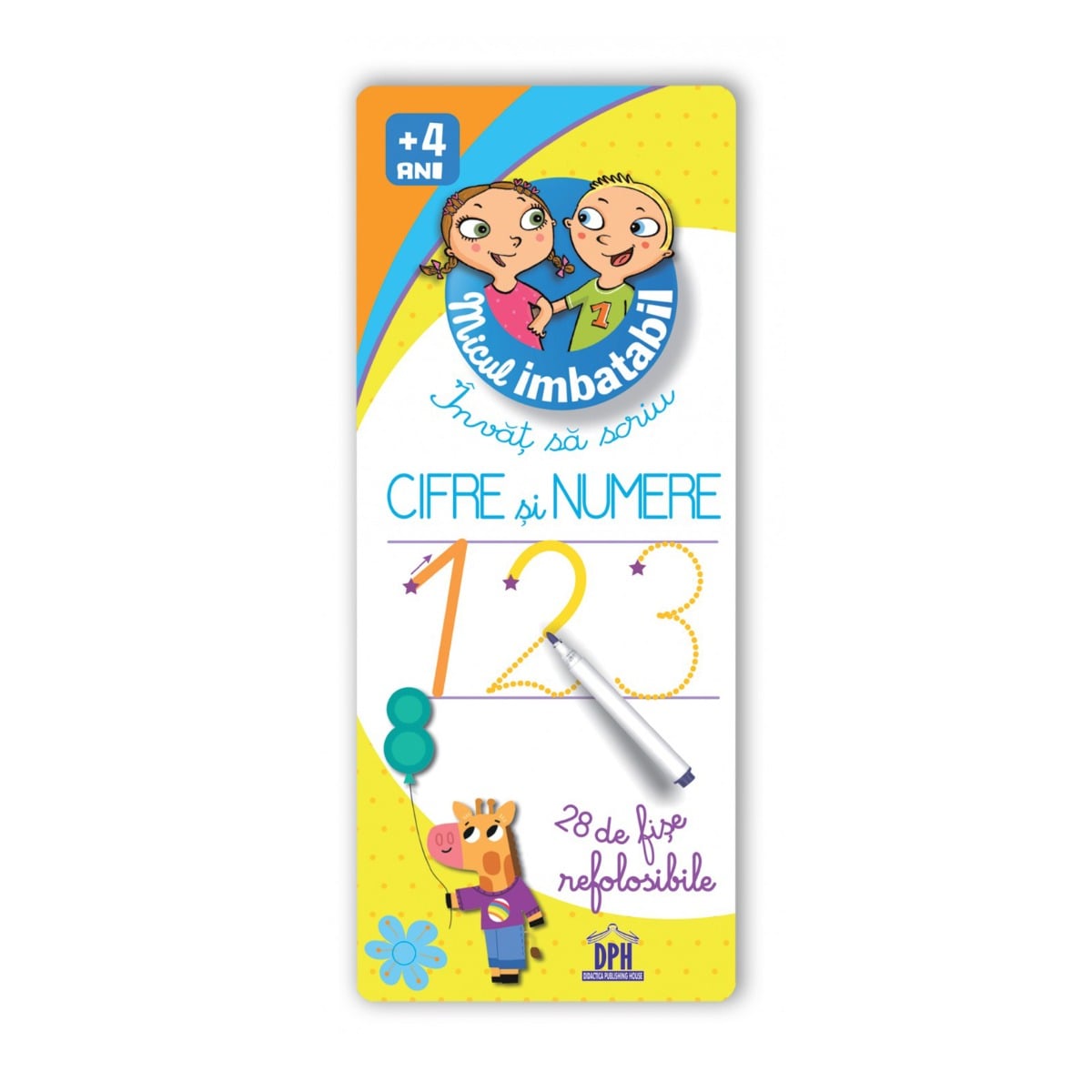 Micul Imbatabil Cifre DPH | Joc Educativ 4-6 Ani