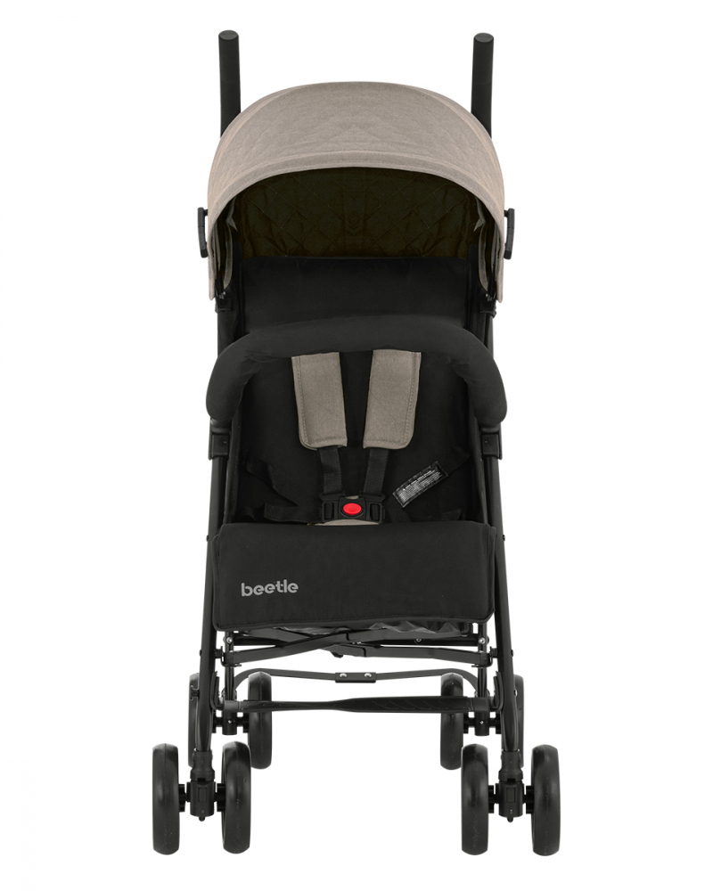 KikkaBoo Beetle Beige - Carucior Sport Usor si Pliabil - imagine 4