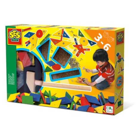 Hammer Tic Original Ses Creative - Set Constructie Copii
