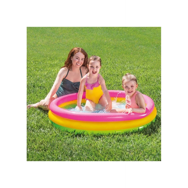 Piscină Intex Sunset Glow 131L - Distracție Sigură