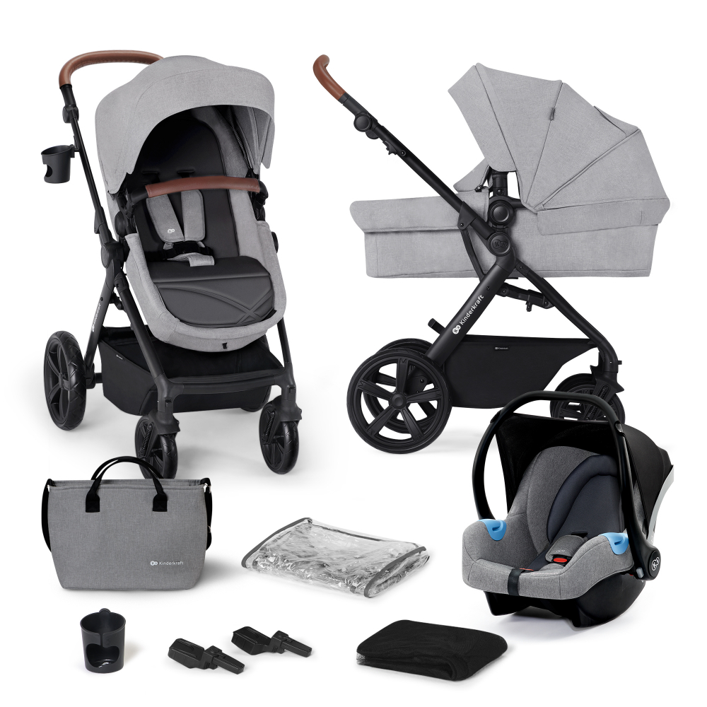 Carucior 3 in 1 Kinderkraft A-Tour - Versatilitate Maximă - imagine 11