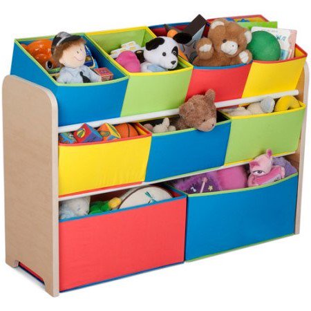 Organizator Ginger Home, Jucării, 9 Cutii, Lemn - imagine 4