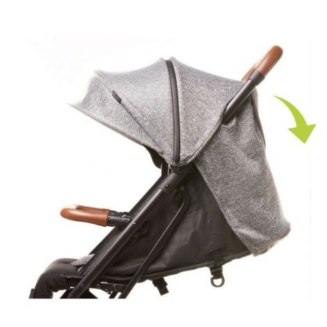 Carucior Sport 4Baby TWIZZY Compact Gri - imagine 5