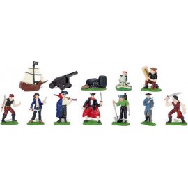 Pirati Safari Tub 12 Figurine Colectie - imagine 2