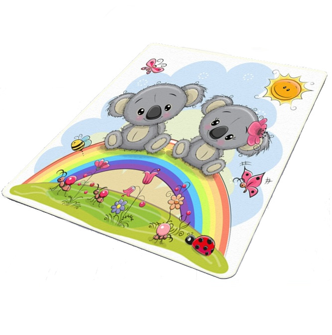 Covor Antiderapant Chilai Rainbow Elephants - imagine 2