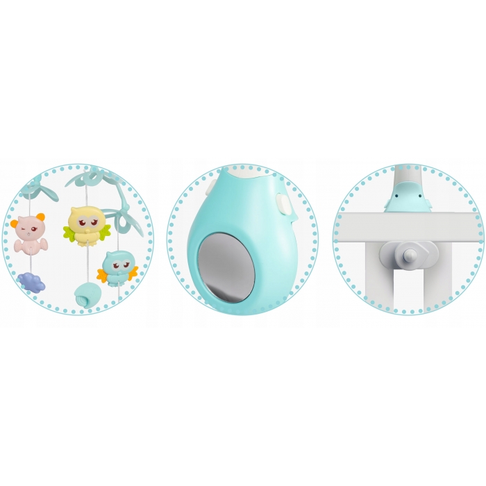 Carusel Muzical 2in1 Ricokids cu Proiector și Telecomandă - imagine 3