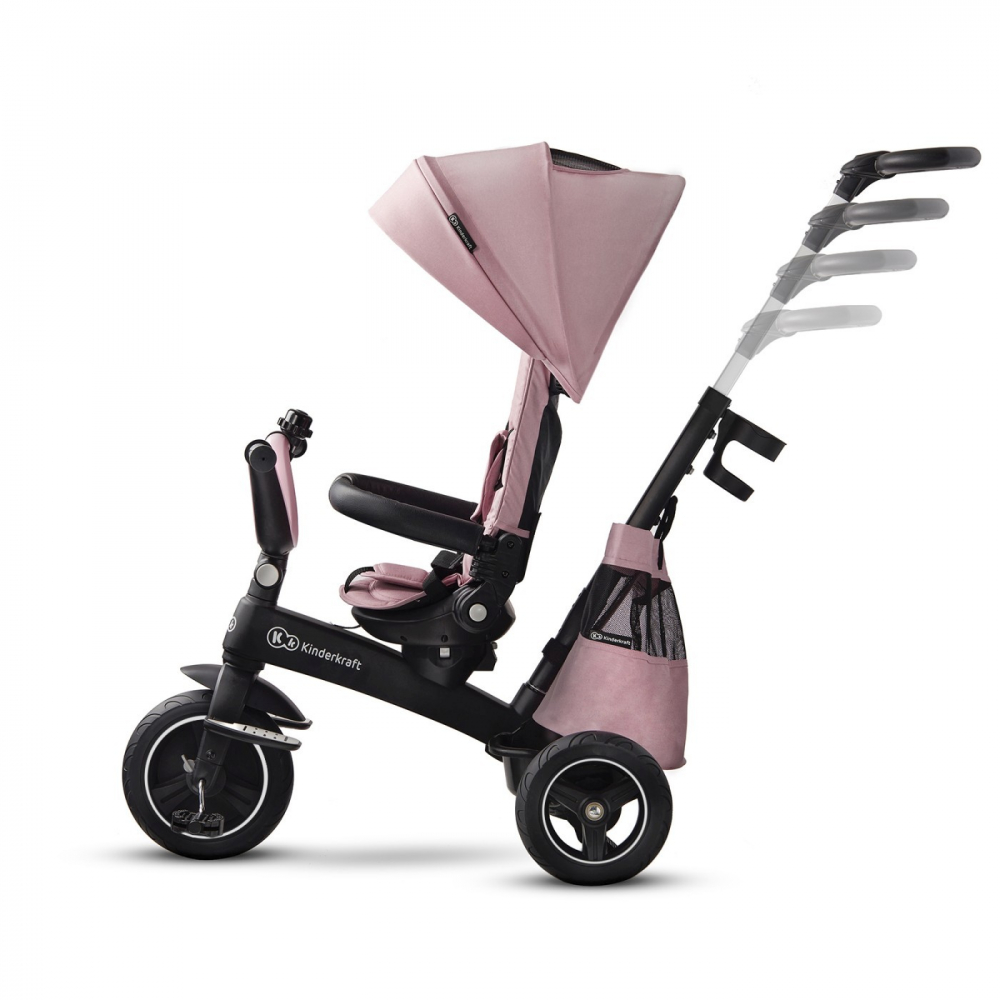 Kinderkraft Easytwist Pink - Tricicleta reversibilă 9m+ - imagine 2