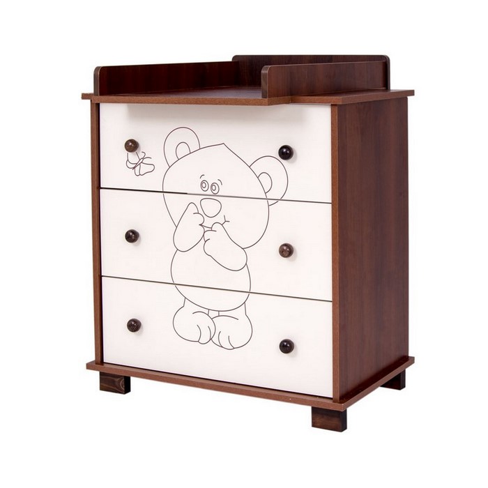 Comoda Copii Bear Wenge Euroglonia, Spatioasa