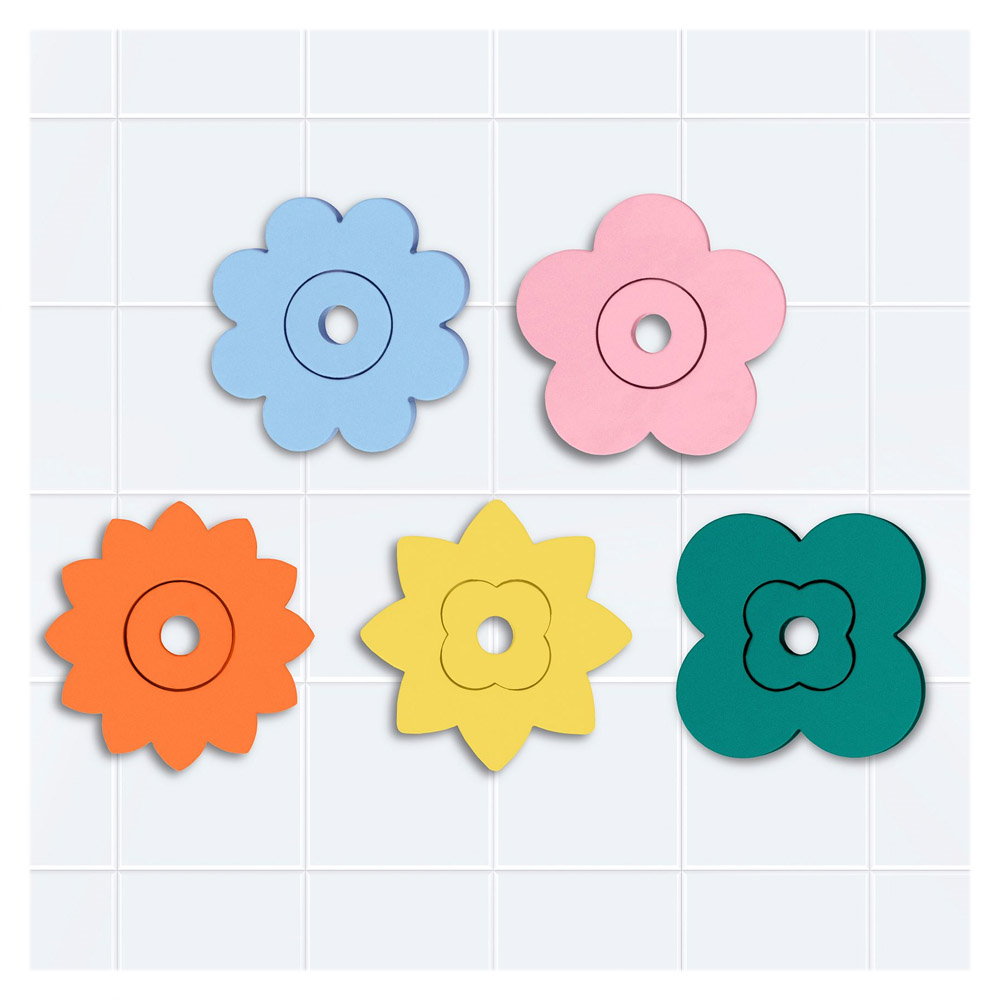 Puzzle Baie Flower Power Quut | Distracție în Cadă - imagine 4