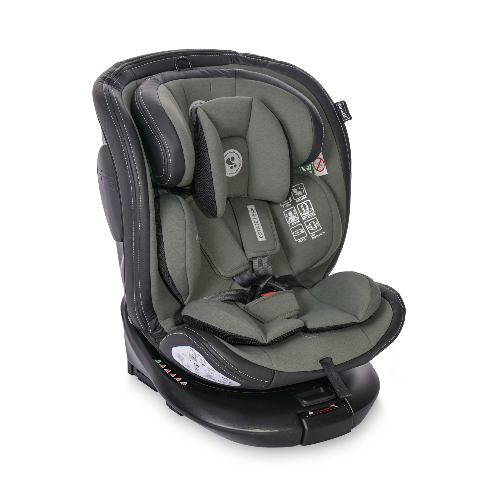 Scaun Auto Lorelli Estate Isofix I-Size, Verde, 0-12 Ani - imagine 3