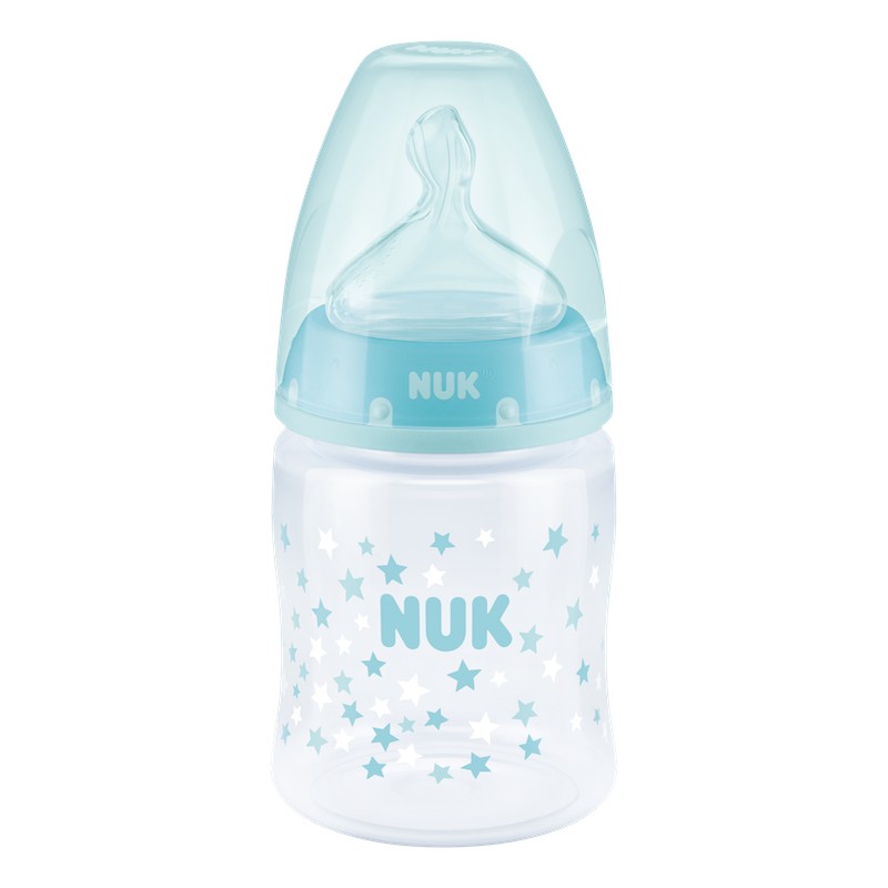 Biberon NUK First Choice Plus, 150ml, Silicon, 0-6 luni