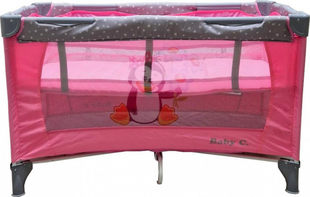 Patut Baby Care PRO Roz Pliabil 120x60 cm
