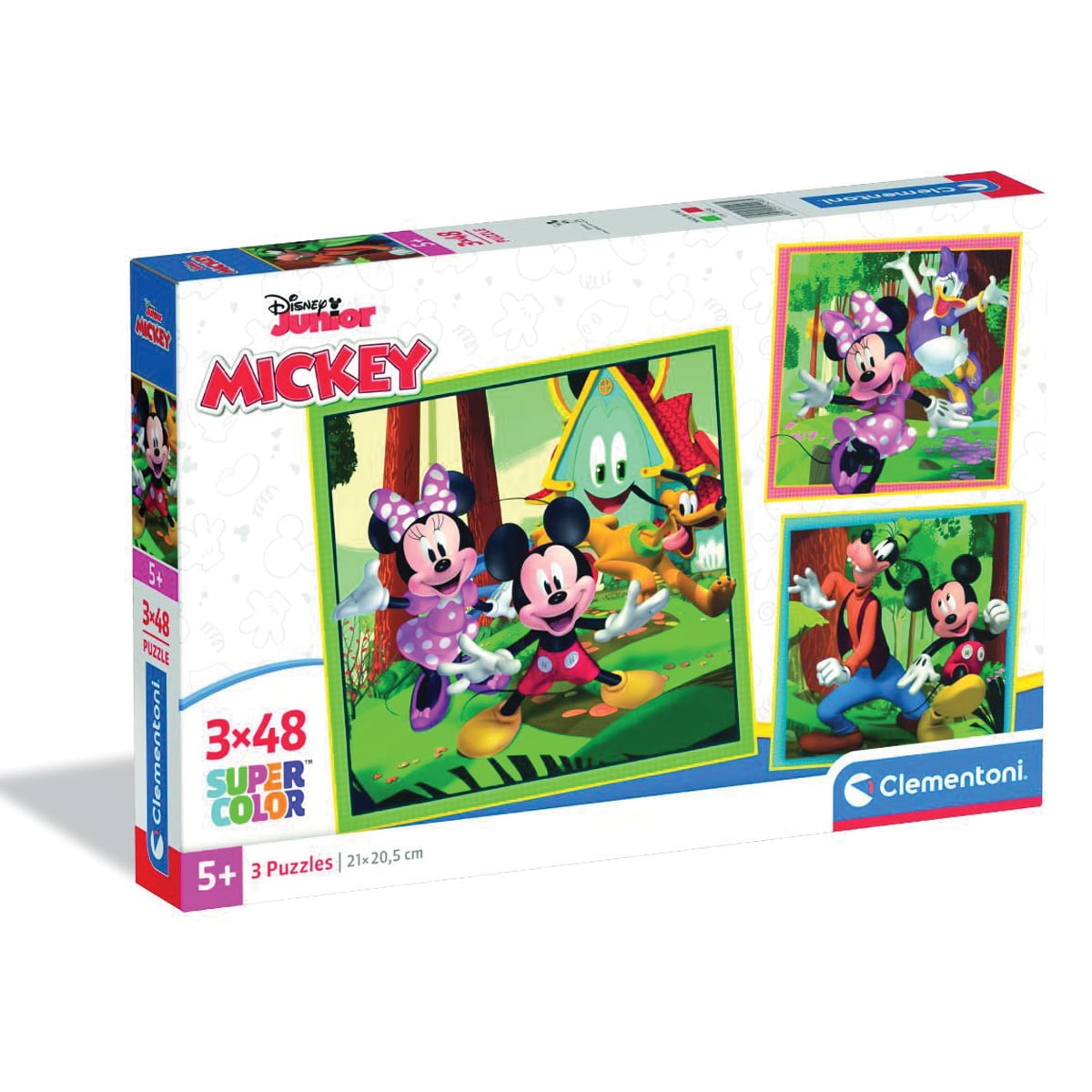 Puzzle Clementoni Disney Mickey Mouse 3x48 piese