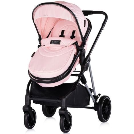 Carucior Chipolino Aura 2 in 1 Pink Marshmallow - imagine 3