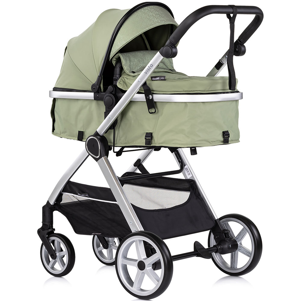 Carucior 3 in 1 Chipolino Vista Basil - Transformabil