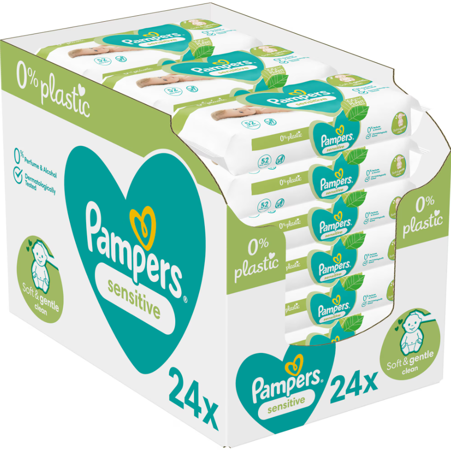 Servetele Pampers Sensitive 24x52 - imagine 7