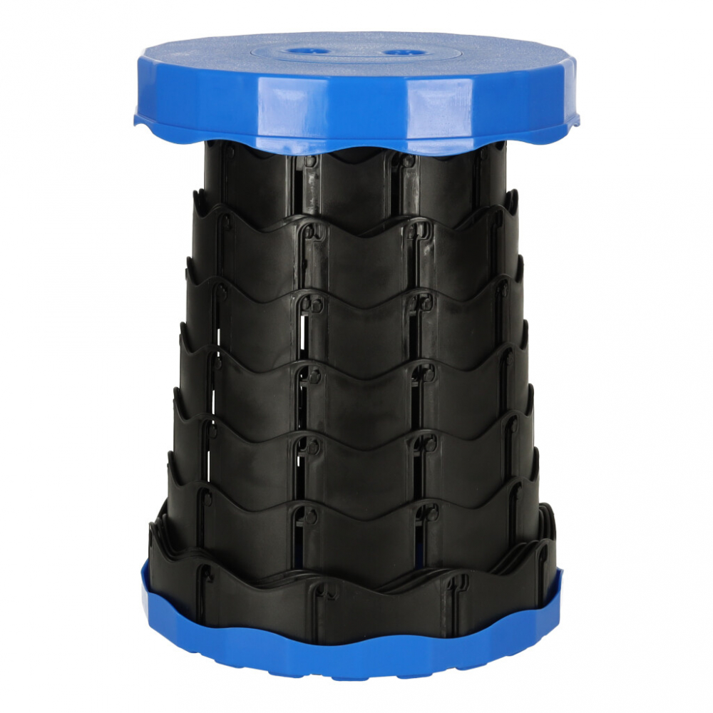 Scaun telescopic pliabil 24 cm Blue - Ikonka - imagine 13